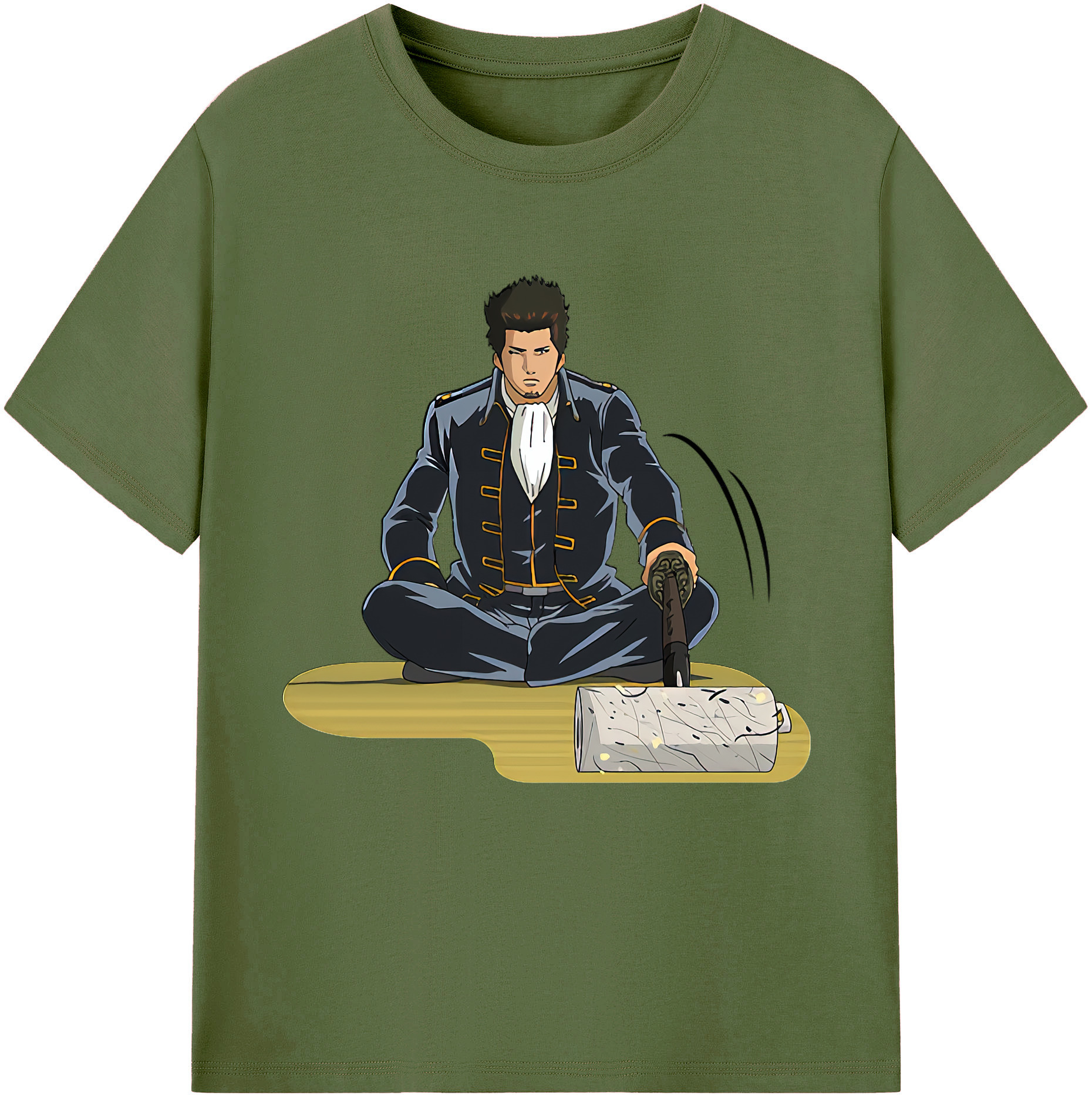 （画像用） ぎんたま 坂田銀時（さかたぎんとき） 神楽 志村新八（しむら しんぱち） GINTAMA Sakata Gintoki Kagura Shimura Shinpachi 綿100％半袖Tシャツ（フロントプリント）